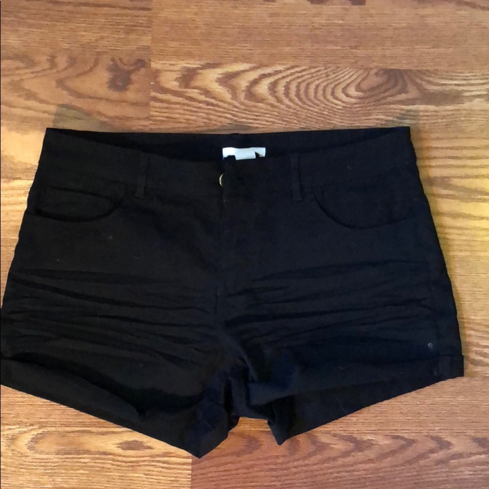 Black shorts